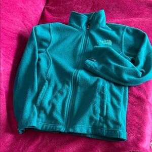 The North Face Turquoise Fleece Jacket